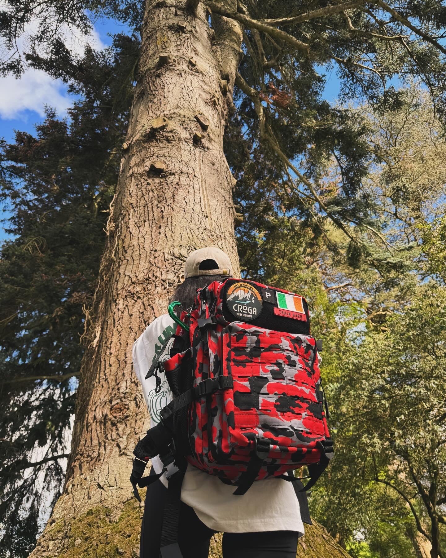 Vikingo | Red Bloom Camo Backpack