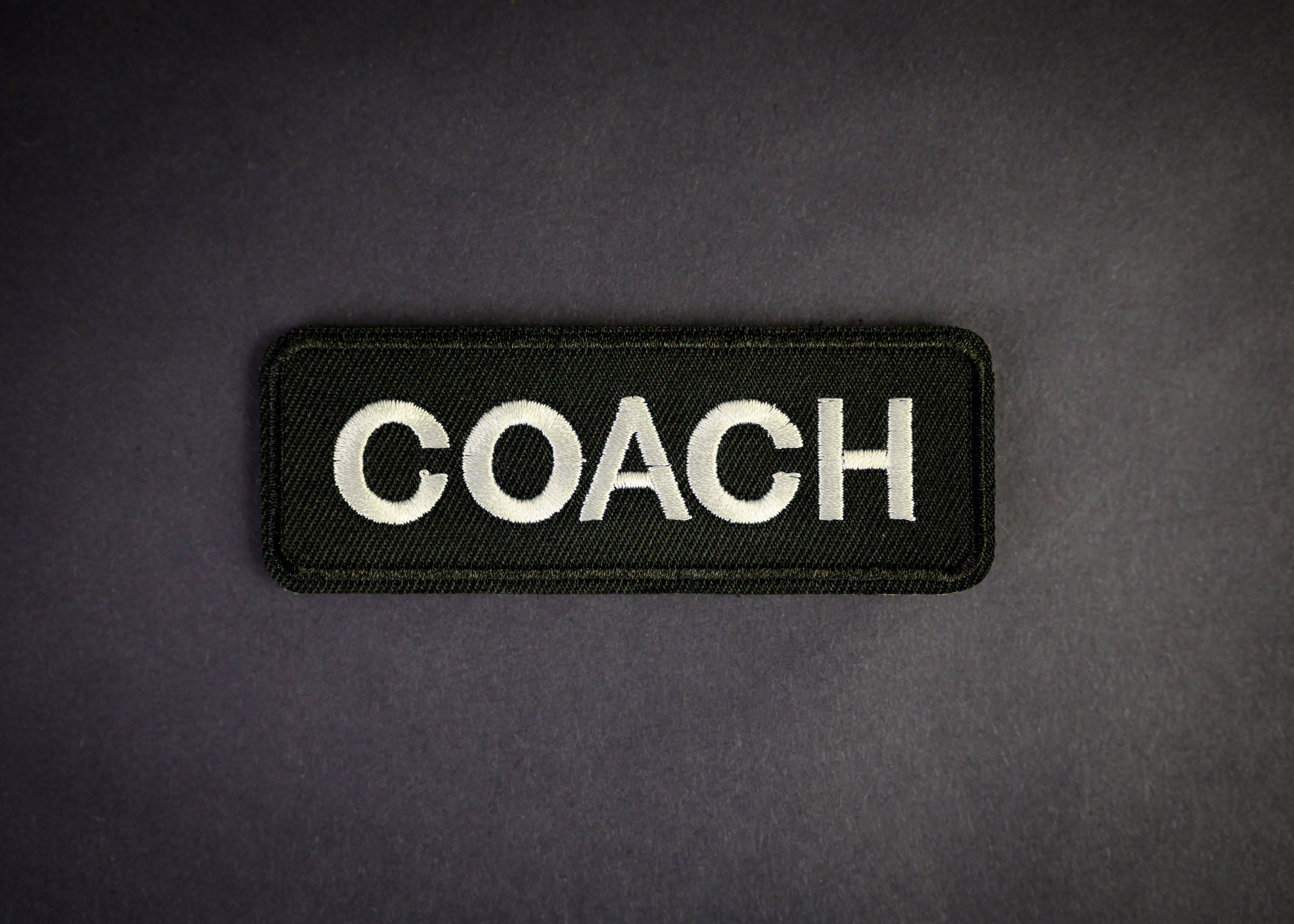 COACH - Embroidered Velcro Patch