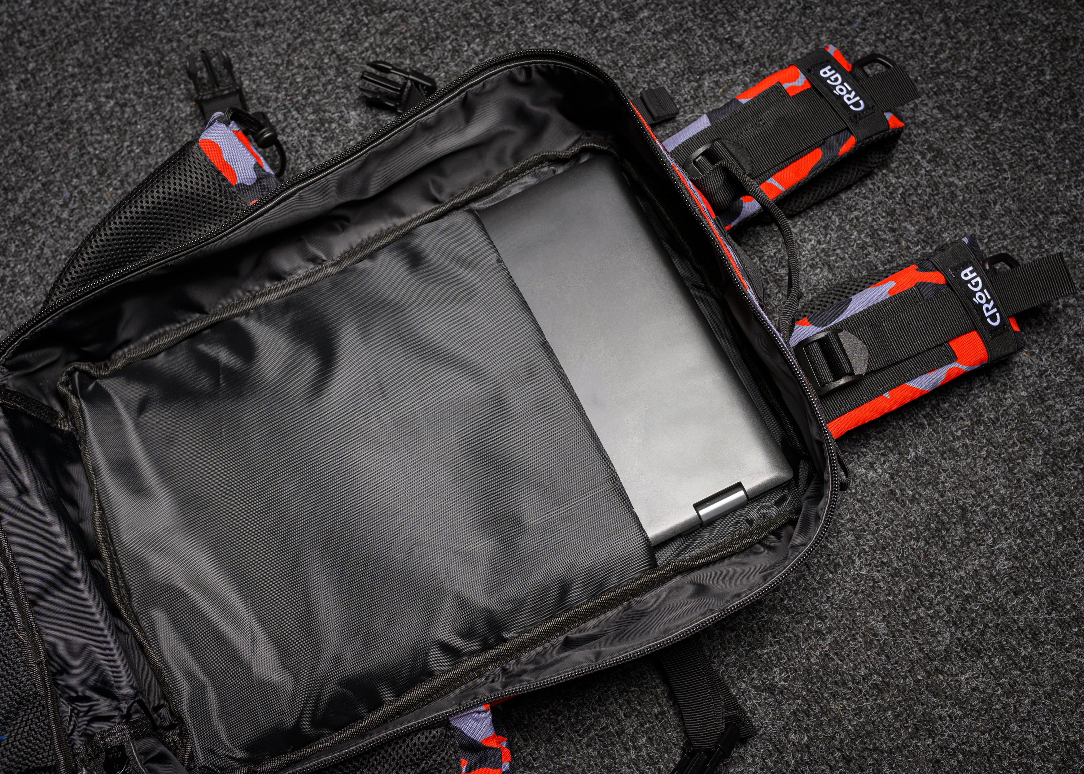 Vikingo | Red Bloom Camo Backpack