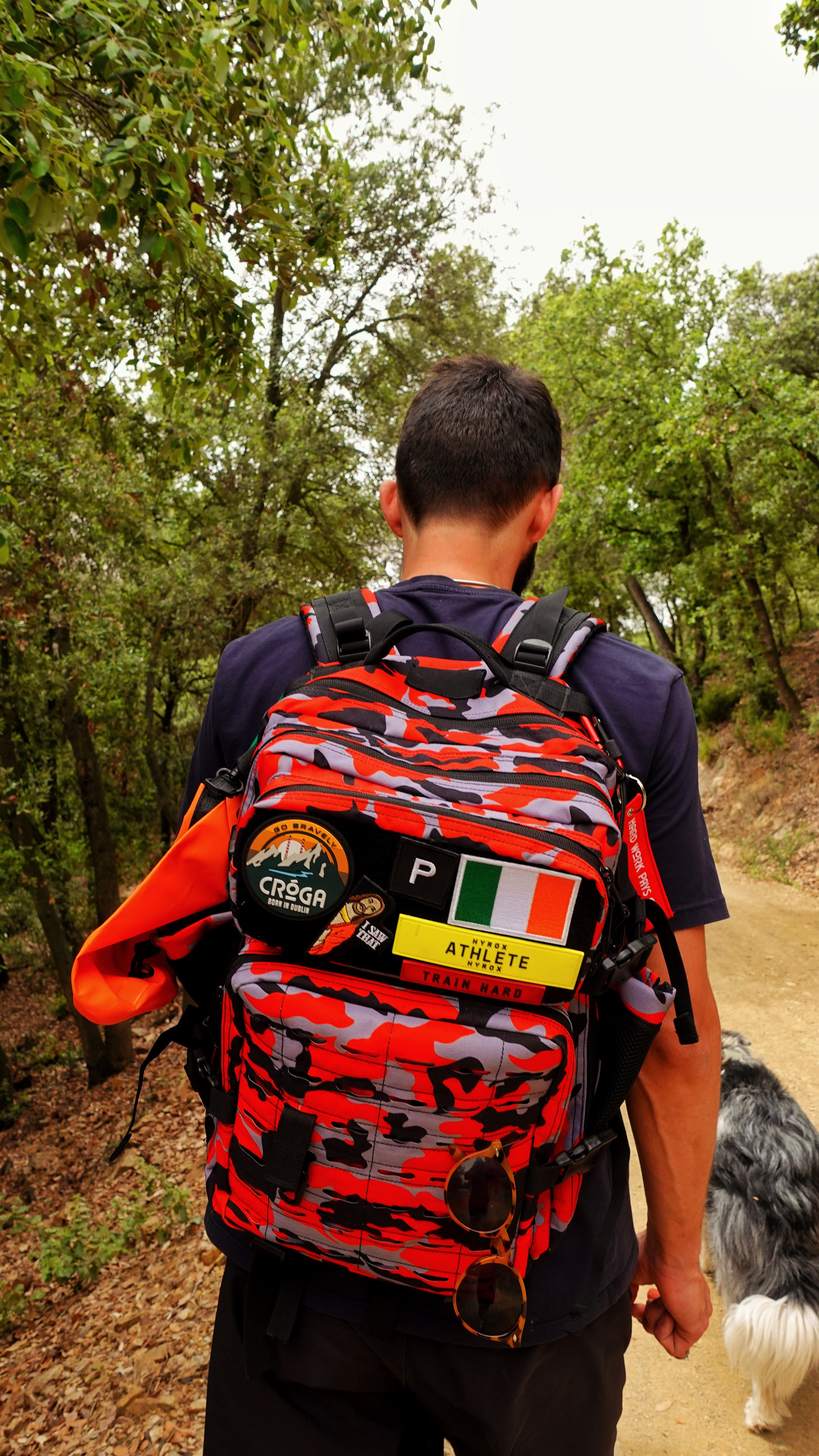 Vikingo | Red Bloom Camo Backpack