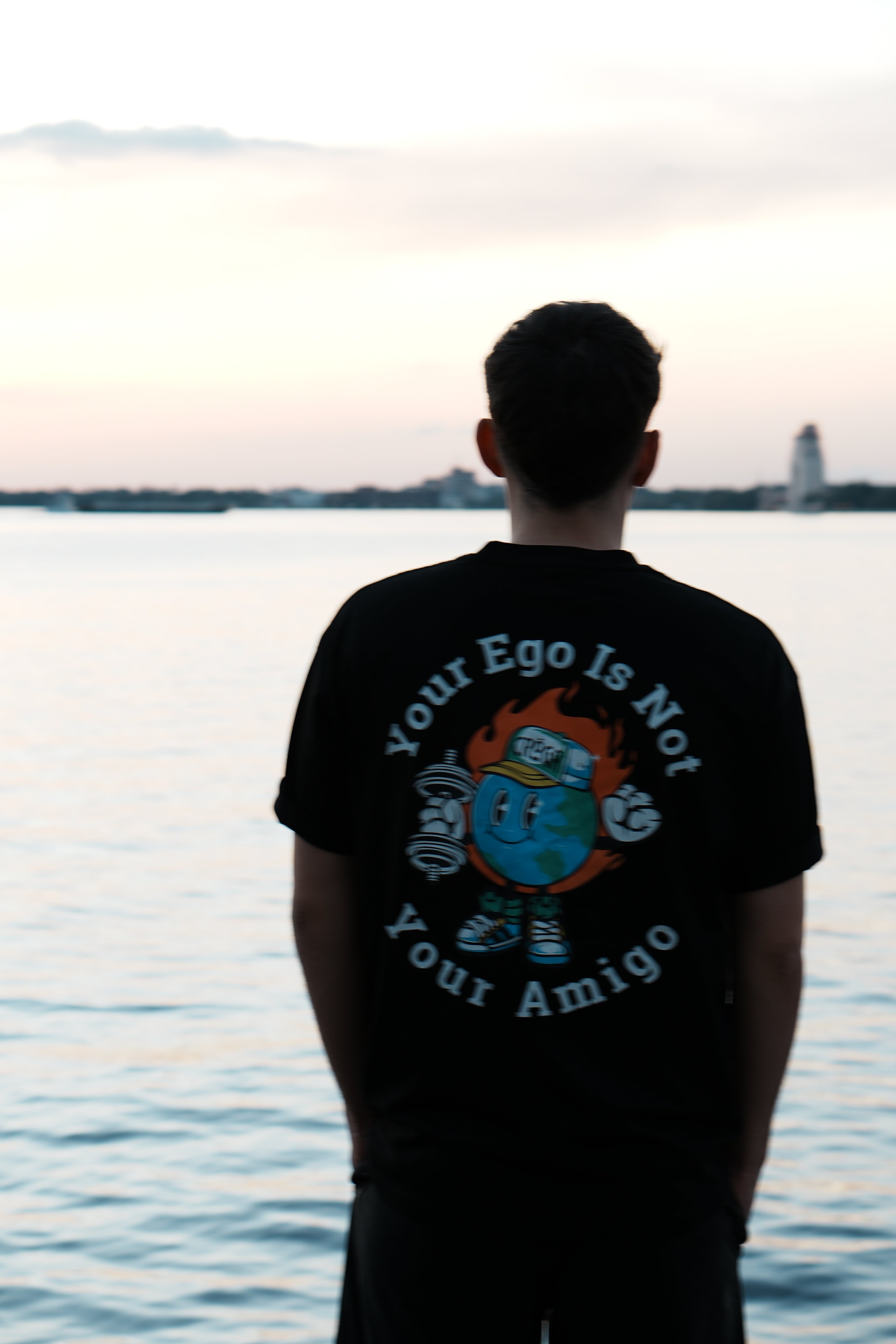 Your Ego Is Not Your Amigo - Oversized graphic tshirt (Unisex)