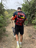 Vikingo | Red Bloom Camo Backpack