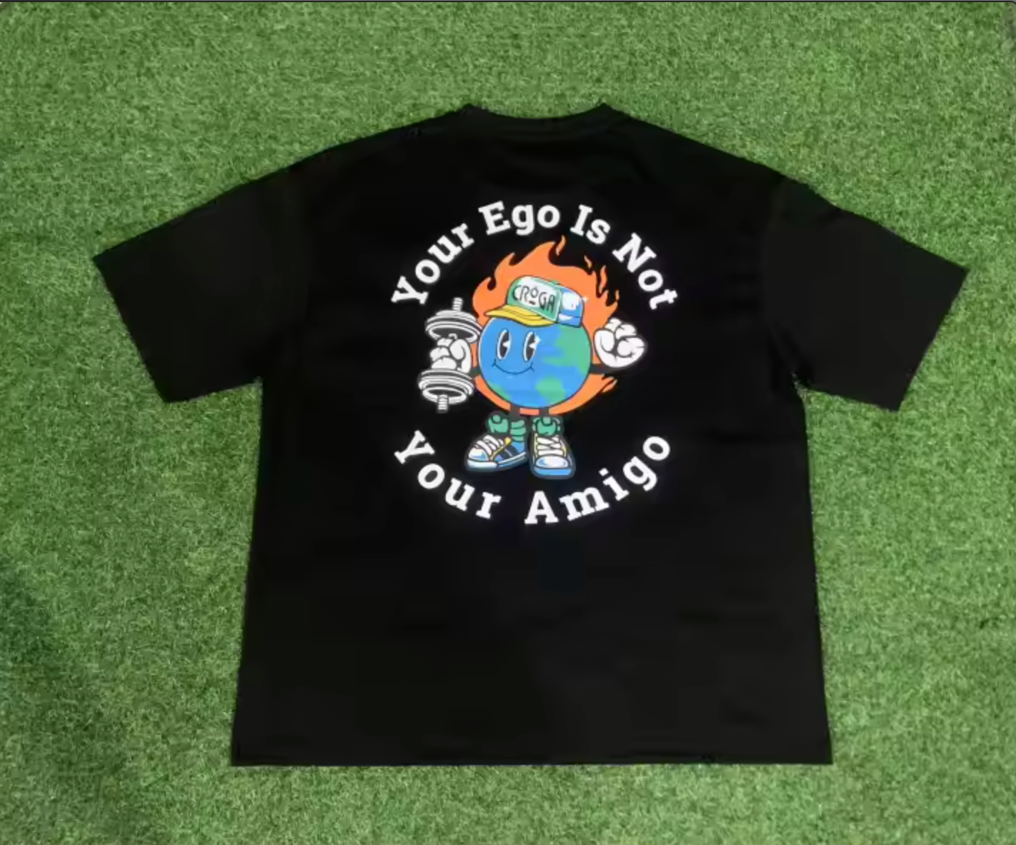 Your Ego Is Not Your Amigo - Oversized graphic tshirt (Unisex)